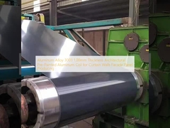 Σύνθετο αλουμινίου 3003 πάχος 1,00 mm Αρχιτεκτονική προχρωματισμένη αλουμινένια περιστροφή για τοίχους κουρτίνας