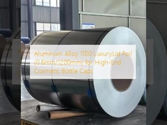 Αλουμινίου 1100 LuxuryLid Foil (0,6mm/1200mm) για καπάκια φιαλών κοσμητικών προϊόντων υψηλής ποιότητας