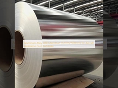 Κράμα αλουμινίου 3003 AeroDuct (1.2mm/1500mm) για υπόστρωμα αεραγωγού αεροσκαφών