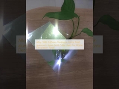 Ά alloy 1085 0,60mm πάχος καθρέφτη φινίρισμα φύλλο αλουμινίου Χρυσό χρώμα Χρησιμοποιείται για οικιακή διακόσμηση Πίνακα