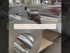 Κράμα αλουμινίου 8011 BattBarrier Foil (0,8mm × 1600mm) για στρώματα φραγμού μπαταρίας θήκης