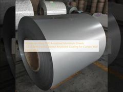 Κράμα αλουμινίου 1100 ανοδιωμένα φύλλα αλουμινίου (1,2-2,0mm) με χρωματισμένη ανοδιωμένη επίστρωση για διακόσμηση τοίχου κουρτίνας