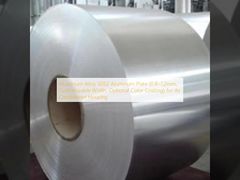 Πλάκα αλουμινίου από κράμα αλουμινίου 5052 (0,8–1,2 mm, προσαρμόσιμο πλάτος, προαιρετική έγχρωμη επίστρωση) για το περίβλημα του κλιματιστικού