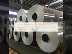 Αλουμινόχαρτο 8011 κράμα αλουμινίου (0,02 mm, προσαρμόσιμο πλάτος, διαφανές προστατευτικό φιλμ) για καλλυντικά φύλλα σφράγισης