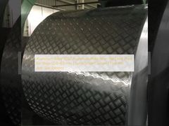 Αντιολισθητική πλάκα καταστρώματος από κράμα αλουμινίου 5052 για πλοία (2,0–4,0 mm | Εξαιρετικά ευρεία προσαρμοσμένη | Αντιολισθητικό σχέδιο πέντε νευρώσεων)