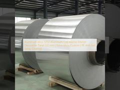 Διακοσμητικό Εσωτερικό Πάνελ Aluminium Alloy 5052 Aluminium Coil Marine (1,0 mm | Εξαιρετικά πλατύ προσαρμοσμένο | επίστρωση PE κατά του ψεκασμού αλατιού)