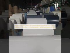 Πίνακας ντουλαπιού διανομής πλάκας αλουμινίου 1060 από κράμα αλουμινίου (1,5–2,0 mm | Προσαρμοσμένο πλάτος | Λευκό πολυεστερικό φινίρισμα)