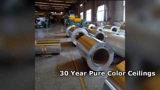 Ανθεκτικά φύλλα οροφής αλουμινίου RAL