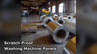 Ανθεκτικά πάνελ αλουμινίου για πλυντήρια ρούχων