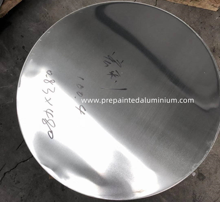 διάμετρος 480mm πάχους 0.8mm προ χρωματισμένο φύλλο κύκλων κραμάτων αλουμινίου
