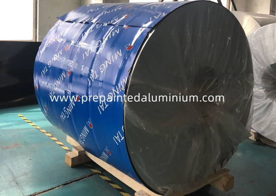 Πιάτο 0.120mm αργιλίου πάχος με την μπλε προστατευτική ταινία για τον ανελκυστήρα παραγωγής