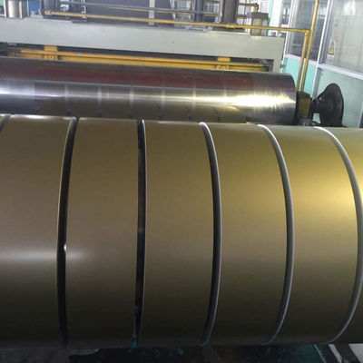 Σύνθετο 3105 0,25*173mm Αντι-γδαρμένο PE χρωματιστή προχρωματισμένη λωρίδα αλουμινίου για την κατασκευή κουρτίνας πόρτας