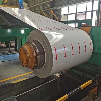 3105 H24 Προστατευτική επικάλυψη με λάκα Προχρωματισμένη περιστροφή αλουμινίου για τα μεταλλικά οροφικά υδρατρίδια