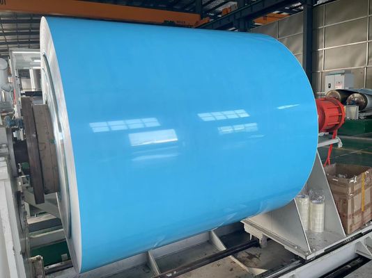 Επαγγελματική κατασκευή Κρυοσυσταθείσα 1000-8000 Σειρά Χρωματιστή επικάλυψη αλουμινίου περιτυλίγματος για την οροφή και τοίχο κατασκευαστικό υλικό