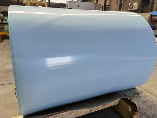 0.8mm*1250mm 3003 Σειρά H24 Επεξεργασμένο Αλουμινίου Φύλλο Αλουμινίου με χρωματική επικάλυψη με βάση τις απαιτήσεις των πελατών και συμβατό με το RoHS
