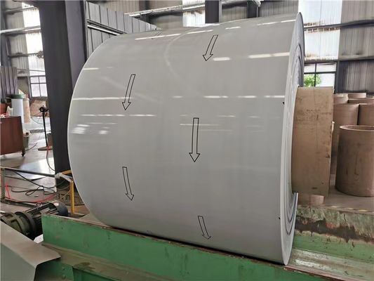 3005 H47 0,4MM Προχρωματισμένη επικάλυψη με χρώμα αλουμινίου για μεταλλικές οροφές