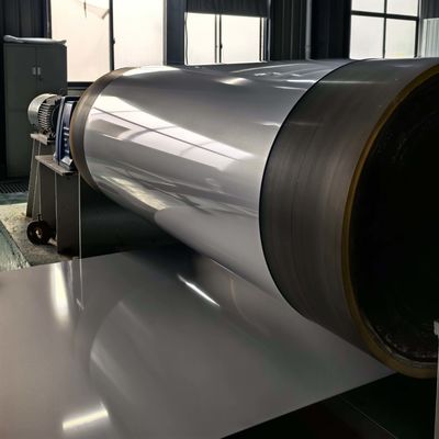 Πρότυπο Ραλ Χρώμα PE / PVDF 0.5-1.0mm προχρωματισμένο αλουμίνιο περιτύλιγμα που χρησιμοποιείται για την παραγωγή τοίχων