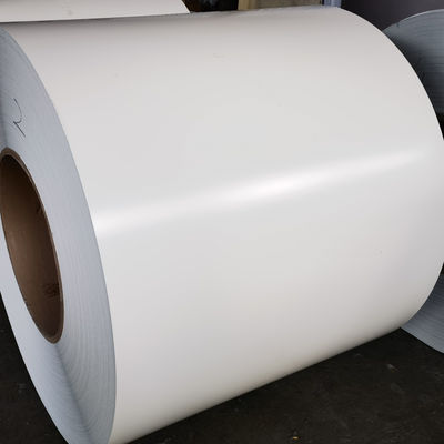 Πρότυπο ASTM PE PVDF Coating Προχρωματισμένο αλουμινένιο κύλινδρο που χρησιμοποιείται για επένδυση τοίχου