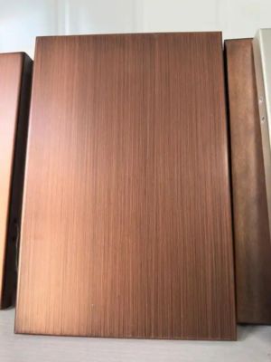 AA3105 Επεξεργασία επιφάνειας με βούρτσισμα Προχρωματισμένη περιστροφή αλουμινίου