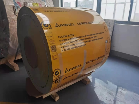 AA5052 H38 1.5MM Προβαμμένο Πηνίο Αλουμινίου για Εφαρμογές Σιδηροδρομικών Μεταφορών