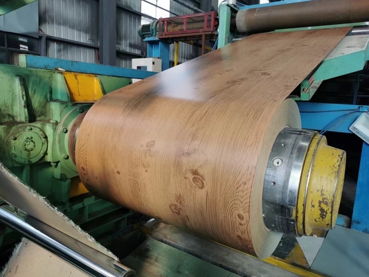 Alloy1060 H34 0.40mm x 1220mm ξύλο κόκκων χρωματισμού αλουμινίου για την παραγωγή ACP - αλουμινίου -πλαστικό σύνθετο πλαίσιο