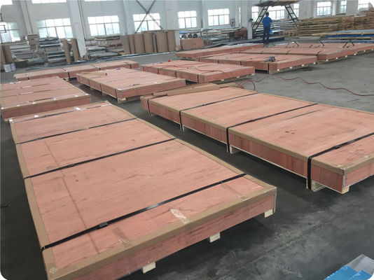 AA3105 H16 0.6MM Έγχρωμο φύλλο αλουμινίου για ρολά