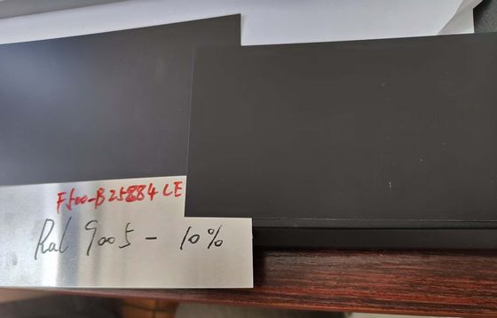 Κράμα αλουμινίου 3105 2,00mm ματ Χρώμα RAL 9005 PVDF προ-ζωγραφισμένο πηνίο αλουμινίου για το τοίχο κουρτίνας Πρόσοψη