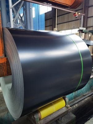 Double Sides Black Ral 9005 Color Coated Sheet Aluminium In Coil 3003 H24 for Production Gutters or Downspout Making