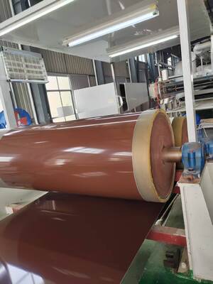 AA5051 H18 1.2MM Υλικό διακόσμησης Χρωματικά επικαλυμμένα αλουμινένια περιτυλίγματα για οροφές