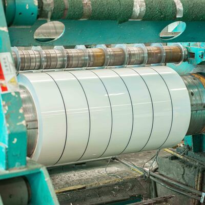 πλάτος 70/80 mm επίπεδης χρωματικής επίστρωσης ταινία αλουμινίου