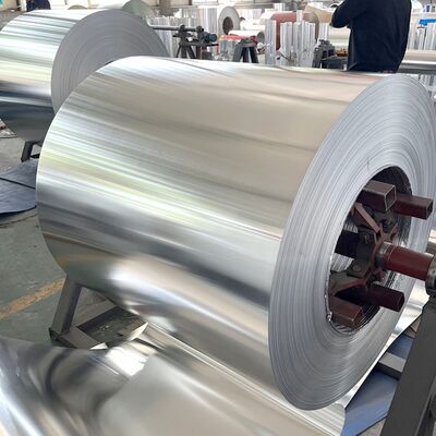 8011 H14 0,04 mm Χρωματιστή επικάλυψη αλουμινίου για τα καπάκια μπουκαλιών με στοματικό υγρό