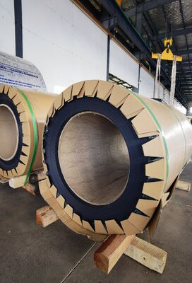 RAL 7046 Επιχρισμός AA3003 H24 4,76 mm πάχος Προχρωματισμένο αλουμινένιο κύλινδρο για εξωτερικό τείχος κουρτίνας