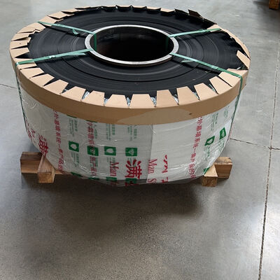 AA3003 H24 Υψηλό γυαλιστερό μαύρο χρώμα επικαλυμμένο φύλλο αλουμινίου Πολυεστέρα επικαλυμμένο φύλλο αλουμινίου για υλικό στάθμευσης