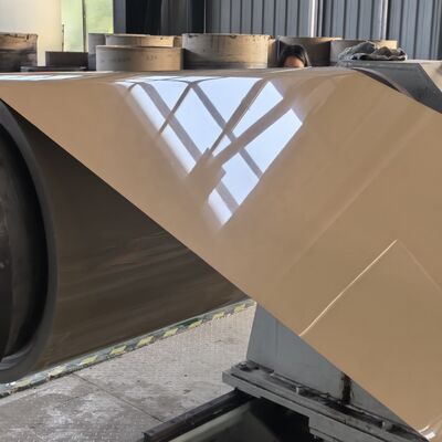 Φύλλα αλουμινίου για διακόσμηση κτιρίων Ανθεκτικό χρώμα επικαλυμμένο κράμα 1060 H34 Σύνθετο υλικό πάνελ για επένδυση προσόφων