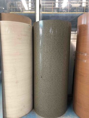 Ανθεκτικό φύλλο αλουμινίου για οροφή 1 χιλιοστόμετρου πάχους κράμα 3105 H24 Προχρωματισμένη περιστροφή με επικάλυψη χρώματος PVDF για μακροχρόνια αντοχή στις καιρικές συνθήκες