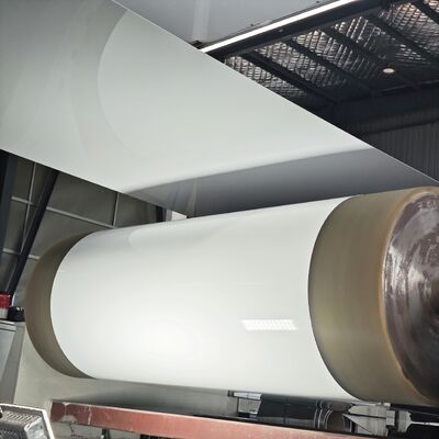 Διακόσμηση Κτιρίων Κράμα 1060 H24 Έγχρωμο Φύλλο Αλουμινίου Πάχους 0,30mm Ral 9016 Αλουμίνιο Σύνθετο Πάνελ Παραγωγής