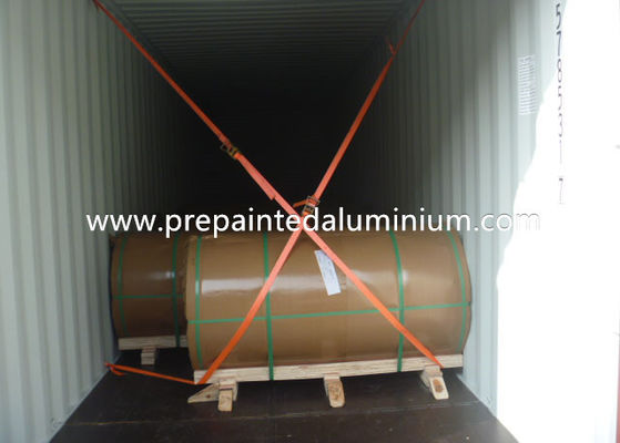 2490mm 3003 H14 χρωμάτισαν προ το αλουμίνιο για τη διακόσμηση τοίχων